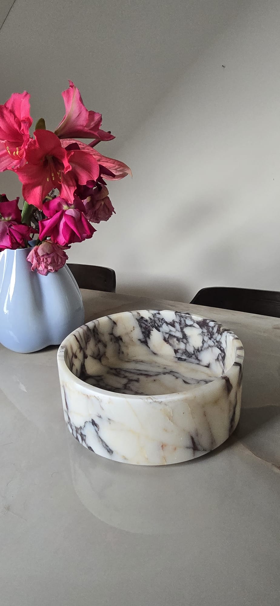 Obstschale Breccia Viola